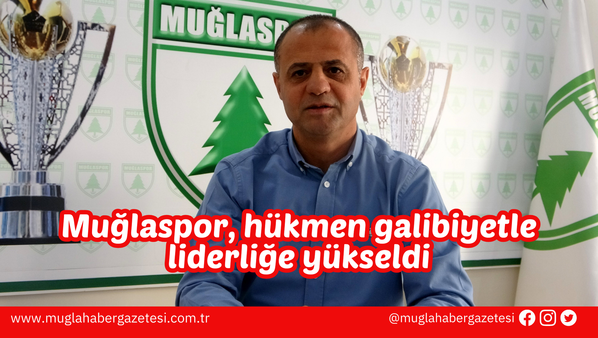 Muğlaspor, hükmen galibiyetle liderliğe yükseldi