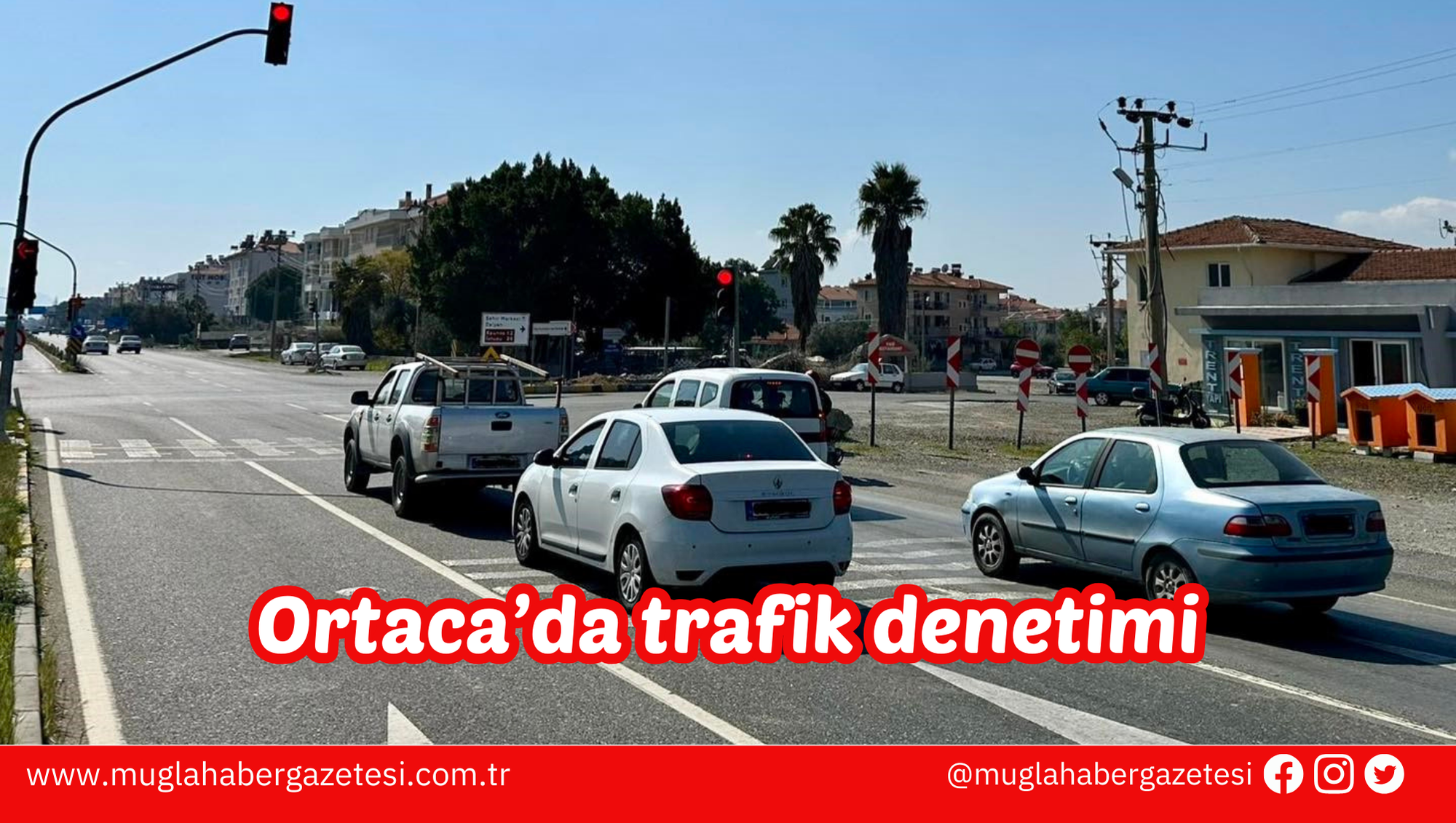 Ortaca’da trafik denetimi