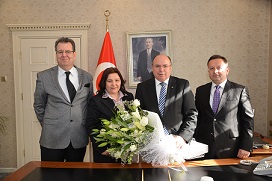 Çelik’ten Vali Çiçek’e ziyaret