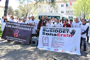 Sağlıkçılar Dr. Arslan’ın andı