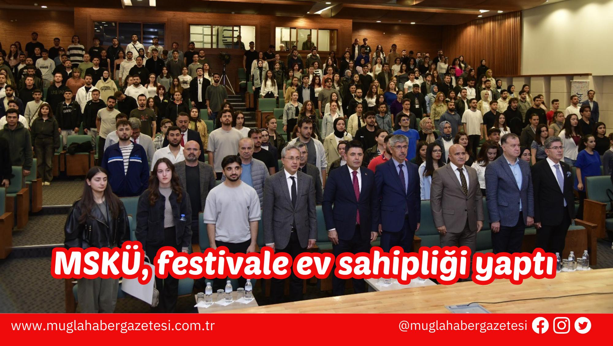 MSKÜ, festivale ev sahipliği yaptı