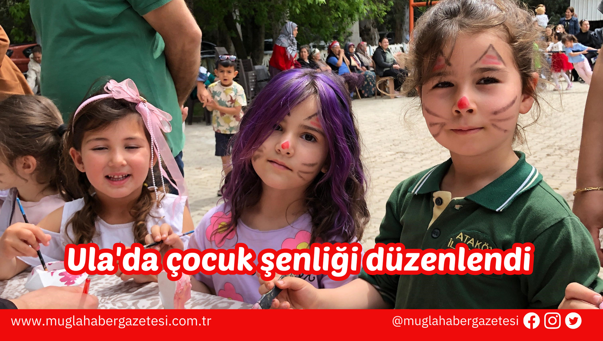 Ula'da çocuk şenliği düzenlendi