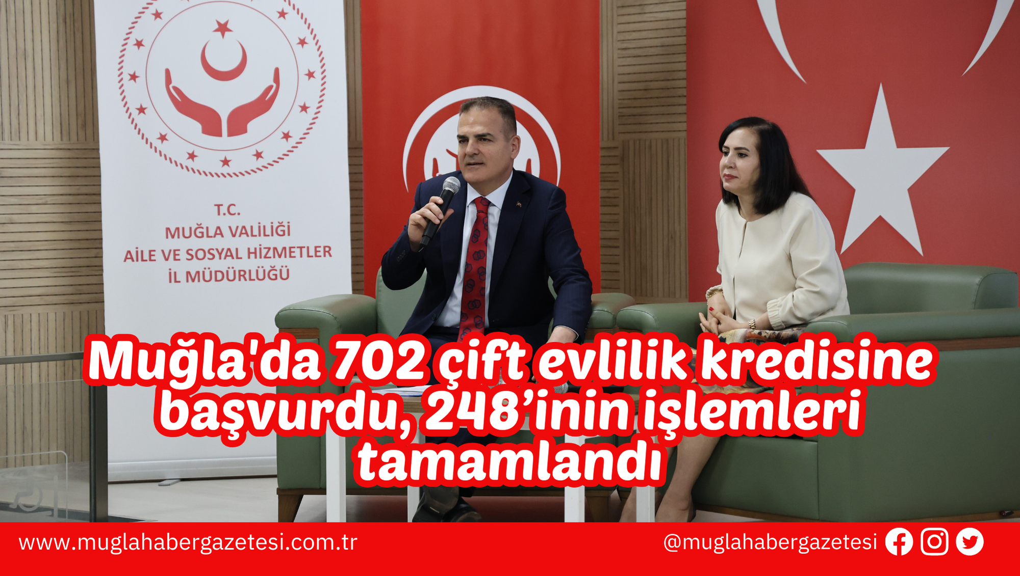 Muğla'da 702 çift evlilik kredisine başvurdu, 248’inin işlemleri tamamlandı