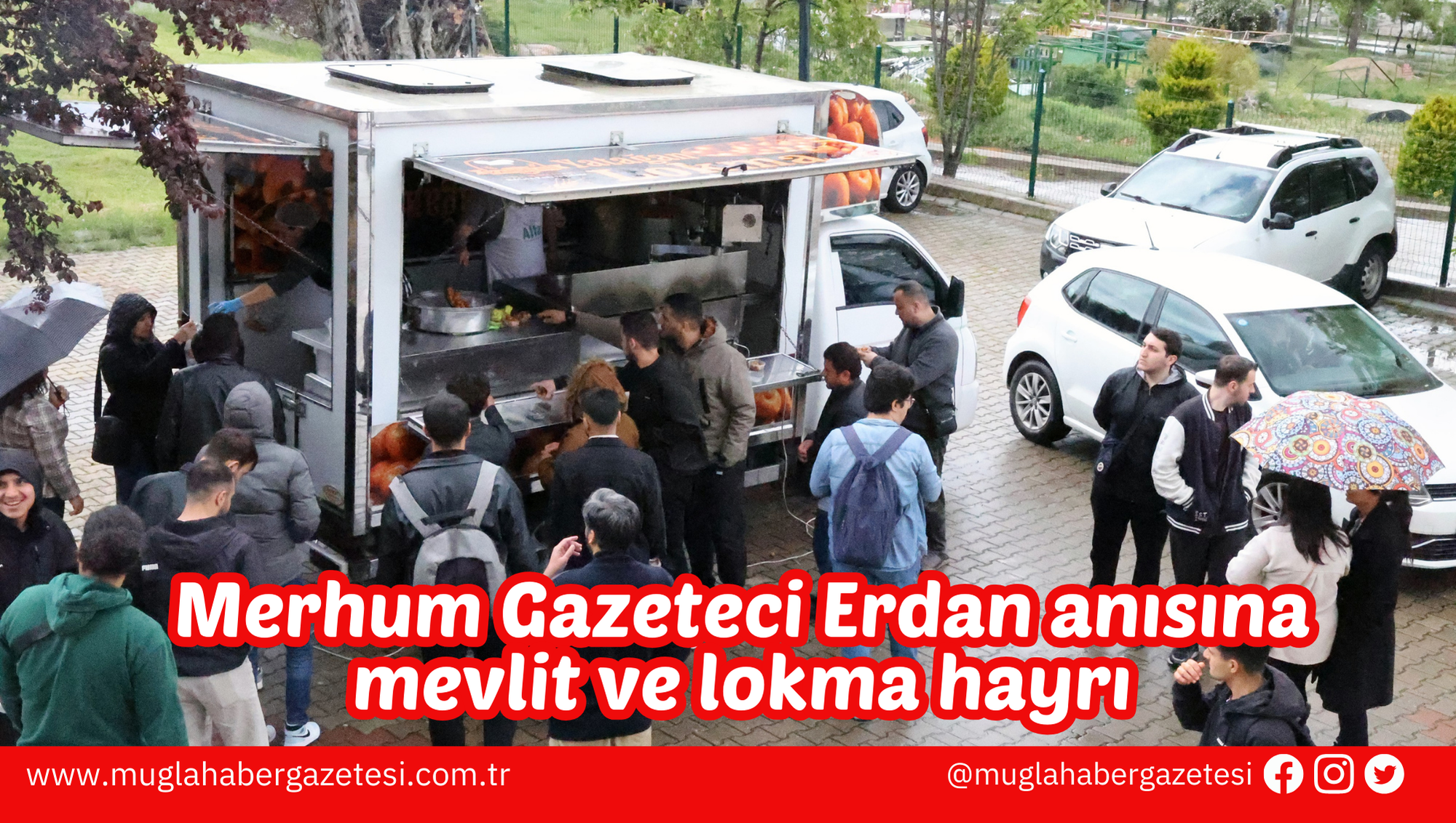 Merhum Gazeteci Erdan anısına mevlit ve lokma hayrı