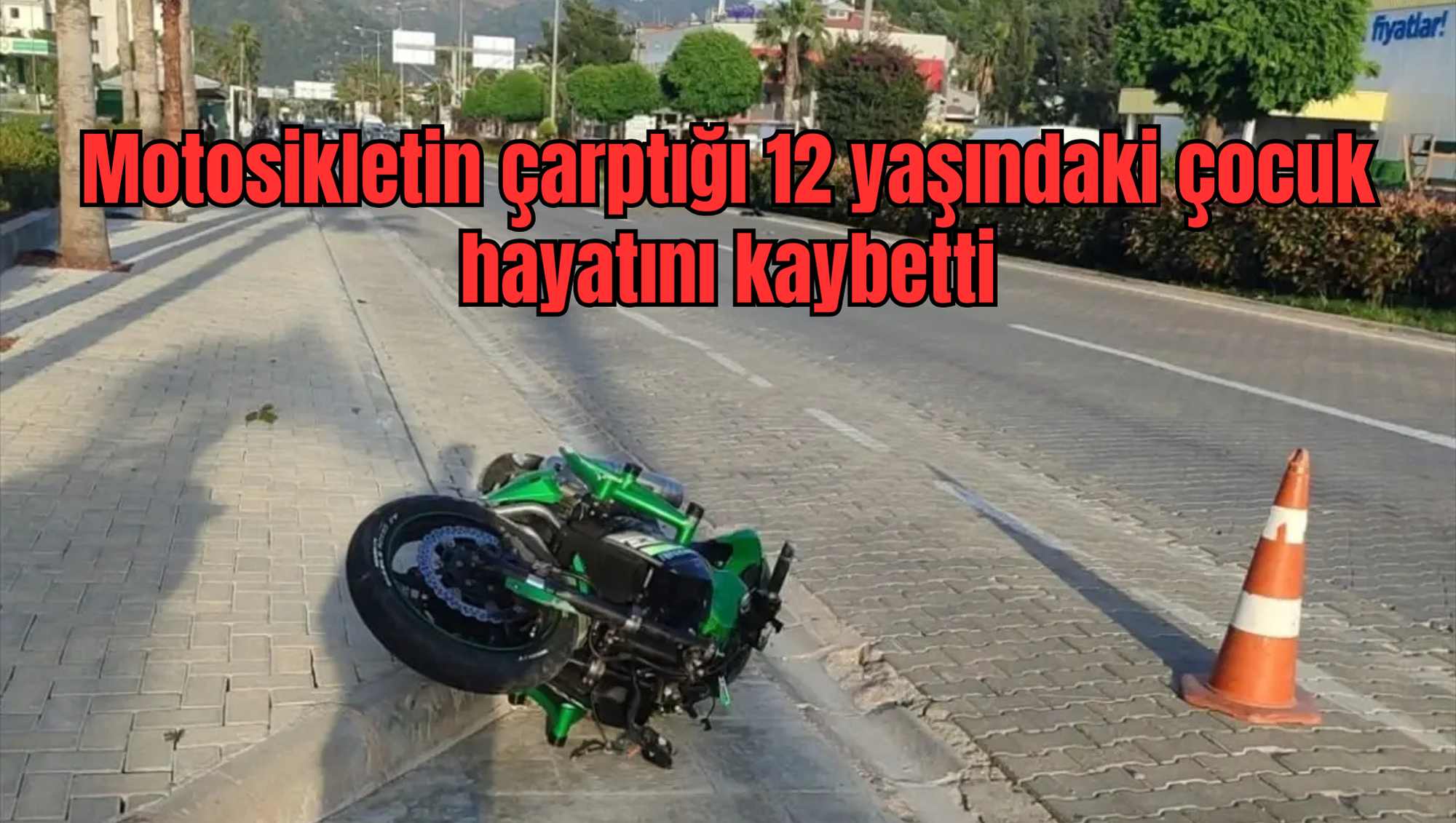 Motosikletin çarptığı 12 yaşındaki çocuk hayatını kaybetti