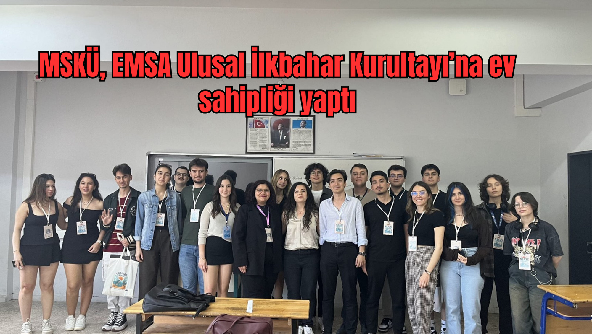 MSKÜ, EMSA Ulusal İlkbahar Kurultayı’na ev sahipliği yaptı