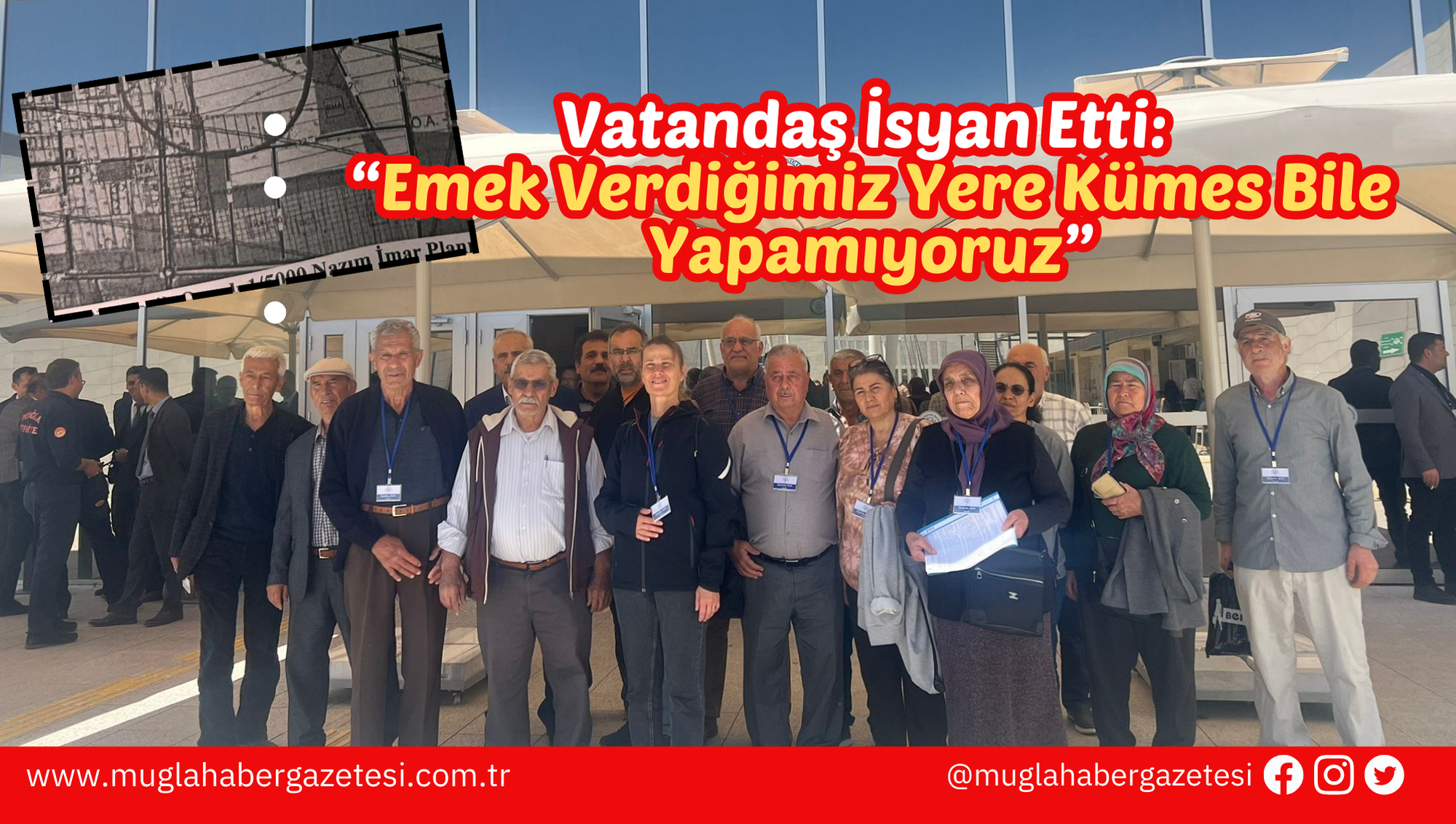 Vatandaş İsyan Etti:  “Emek Verdiğimiz Yere Kümes Bile Yapamıyoruz”