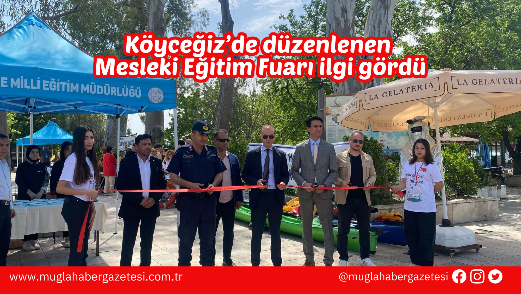 Köyceğiz’de düzenlenen Mesleki Eğitim Fuarı ilgi gördü