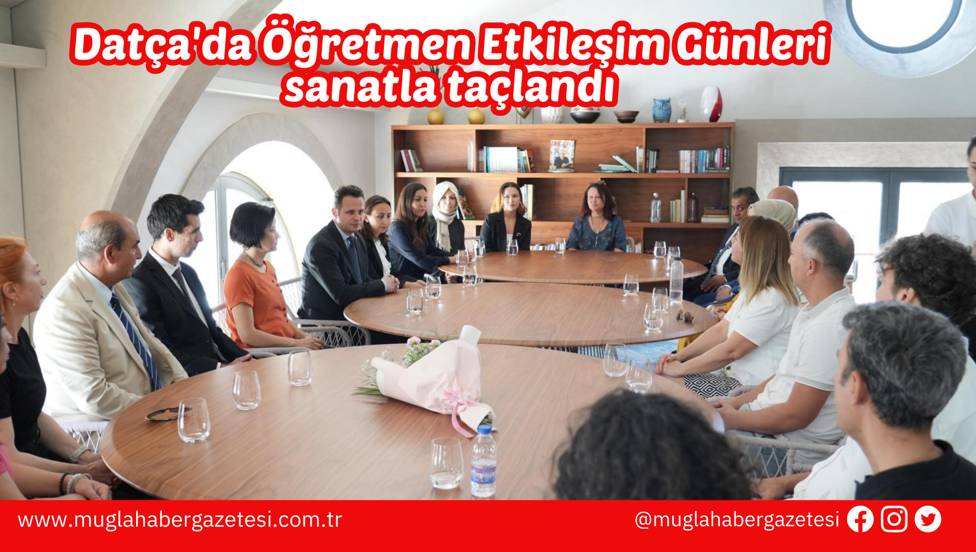 Datça'da Öğretmen Etkileşim Günleri sanatla taçlandı