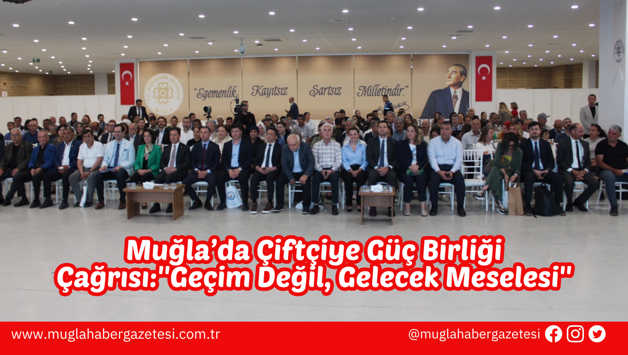Muğla’da Çiftçiye Güç Birliği Çağrısı:''Geçim Değil, Gelecek Meselesi''