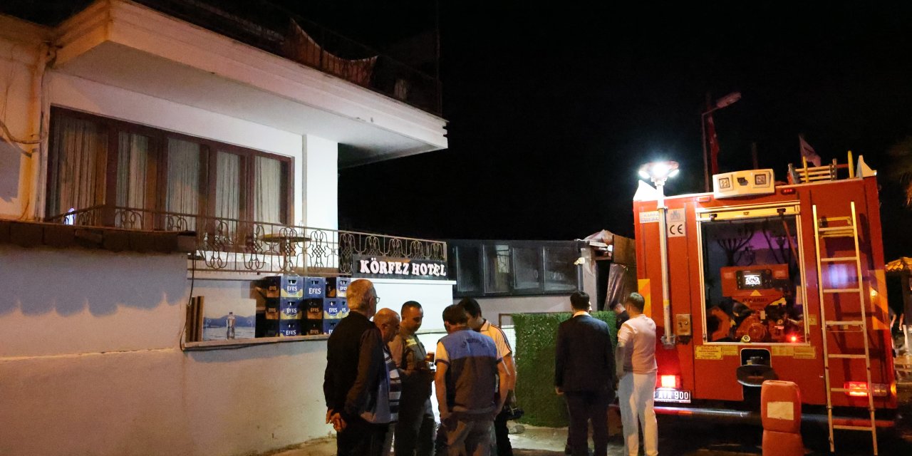 Muğla’daki restoranda çıkan yangın söndürüldü