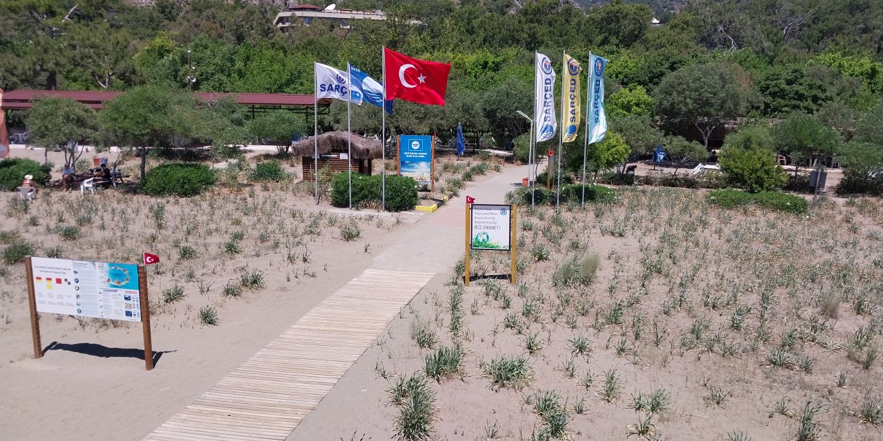 MUĞLA'NIN MAVİ BAYRAKLI PLAJLARI UNUTULMAZ TATİL İMKANI SUNUYOR