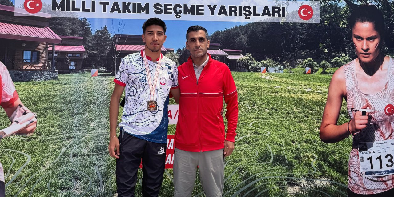 Oryantiring’de Muğla’nın ilk milli gururu