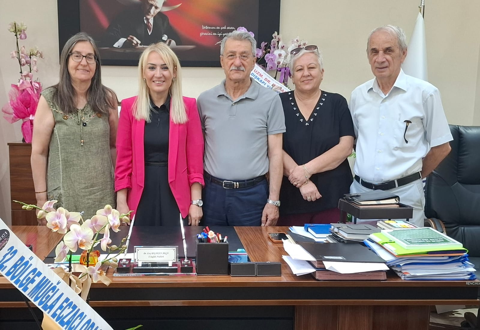 Şehit Ailelerinden İl Sağlık Müdürü Akça’ya Hayırlı Olsun Ziyareti