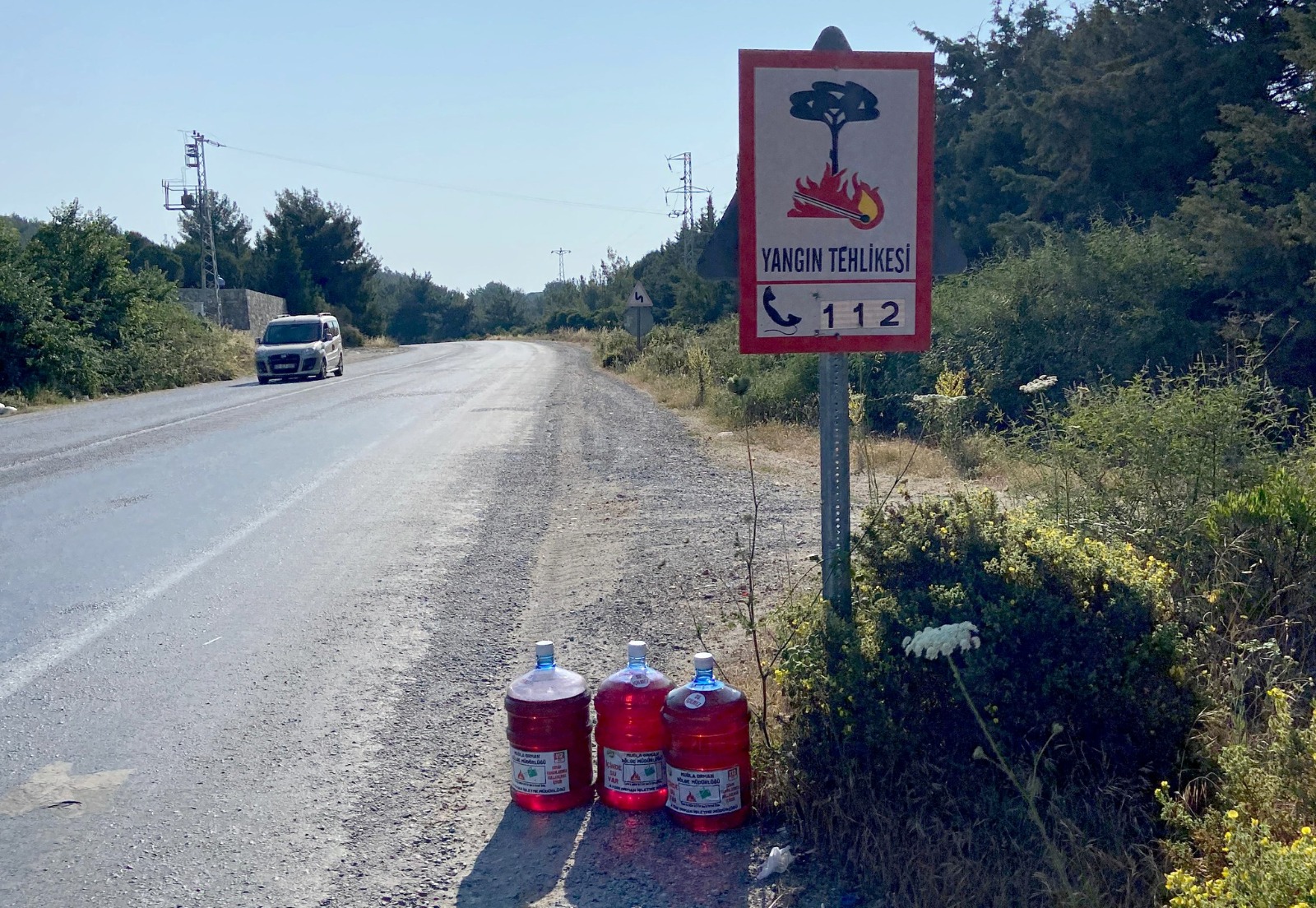 Muğla'da Orman Yangınlarına Karşı Damacanalı Önlem