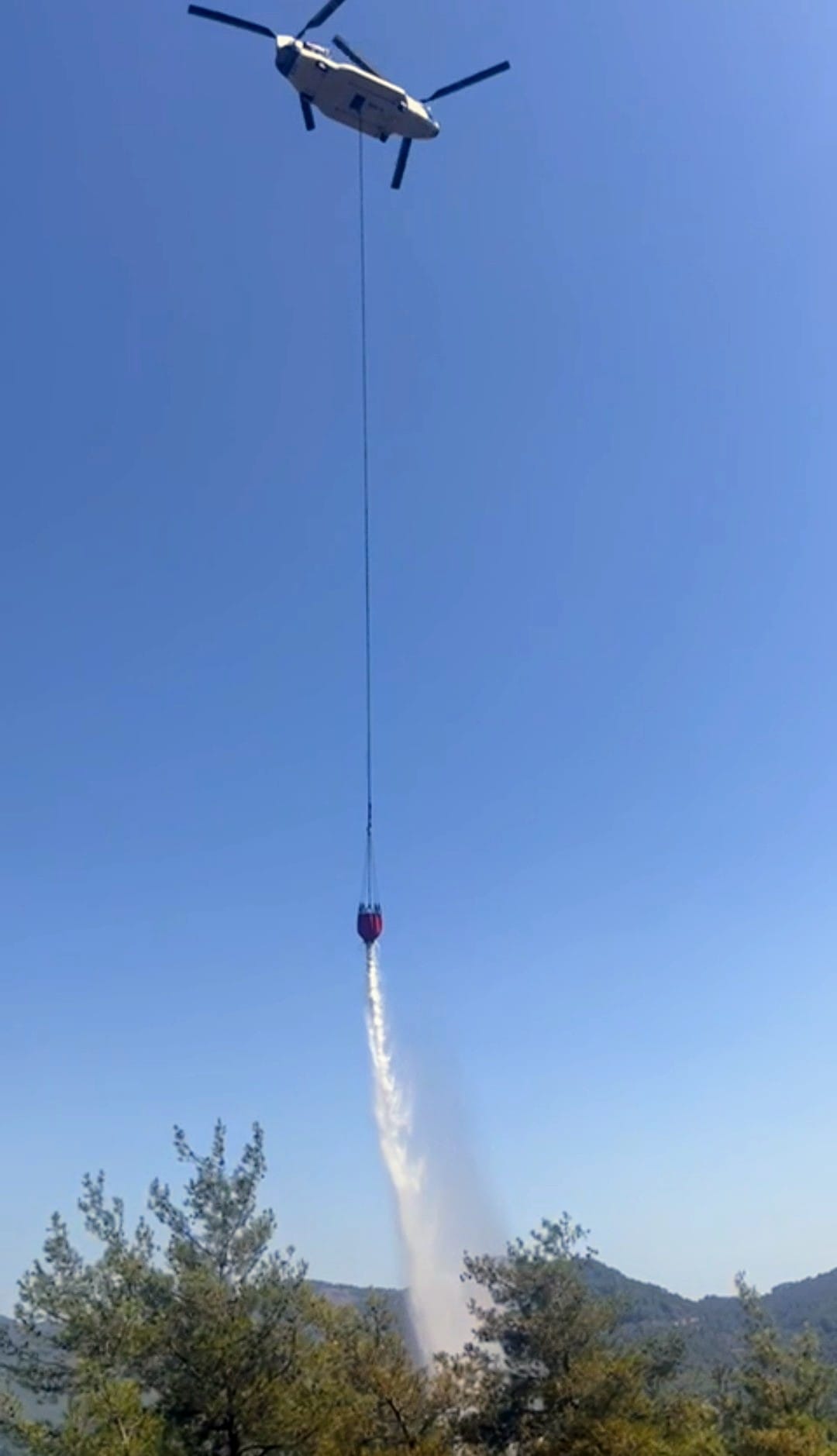 Alev Savaşçısı "Chinook" Muğla Semalarında Nefes Kesti