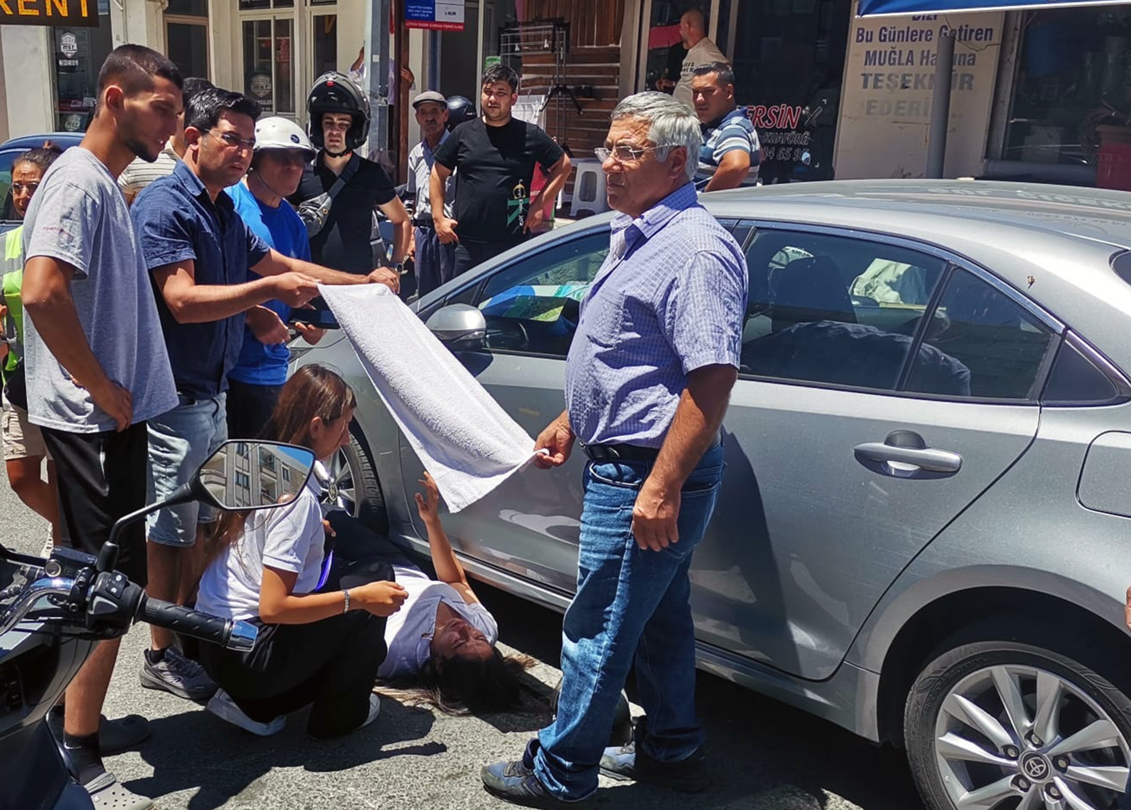 Yaralı Sürücüye Vatandaş Kalkanı