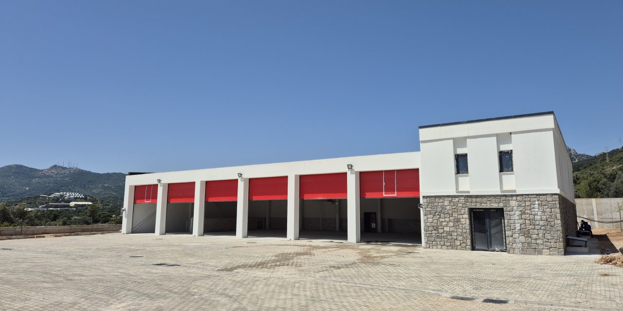 İtfaiye Binası Tamamlandı: Bodrum’da Acil Müdahale Güçleniyor