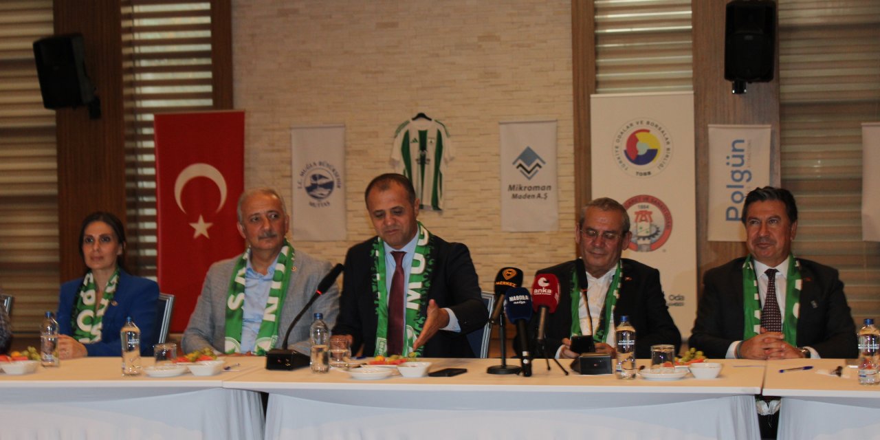 MUĞLASPOR İÇİN AYNI MASADA BULUŞTULAR