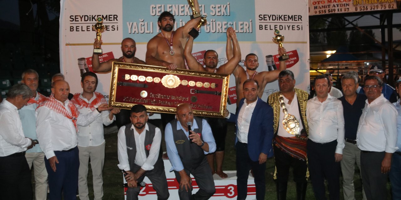 Geleneksel Yayla Seki Yağlı Güreşleri'ni ‘Koç' kazandı