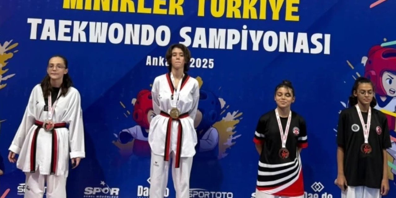 KÖYCEĞİZLİ KOPARAN, TAEKWONDODA TÜRKİYE ŞAMPİYONU OLDU