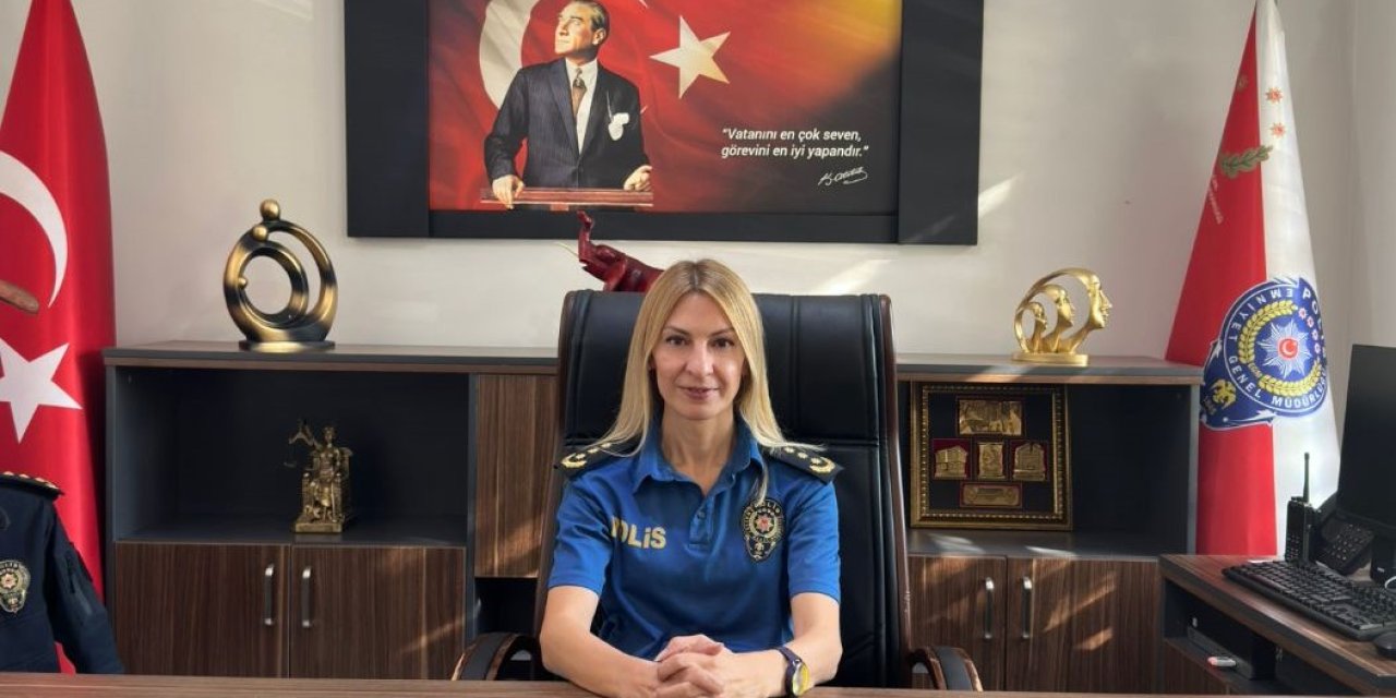 YATAĞAN’IN İLK KADIN EMNİYET MÜDÜRÜ GÖKÇEN DOĞAN, GÖREVİNE BAŞLADI