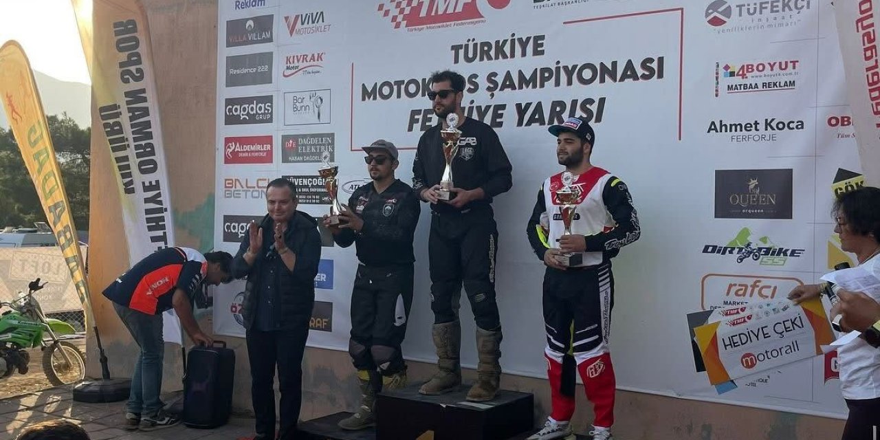 TÜRKİYE MOTOKROS ŞAMPİYONASI'NIN 5. AYAK YARIŞLARI FETHİYE’DE GERÇEKLEŞTİRİLDİ