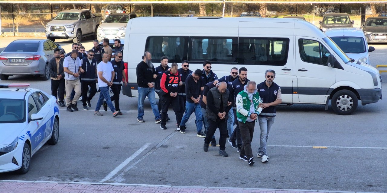 Bodrum'da 9 şüpheli tutuklandı