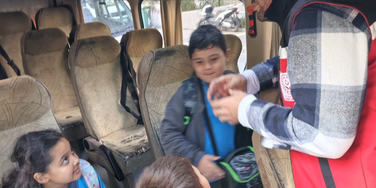 Menteşe'de öğrenci servis araçlarına yönelik kapsamlı denetim