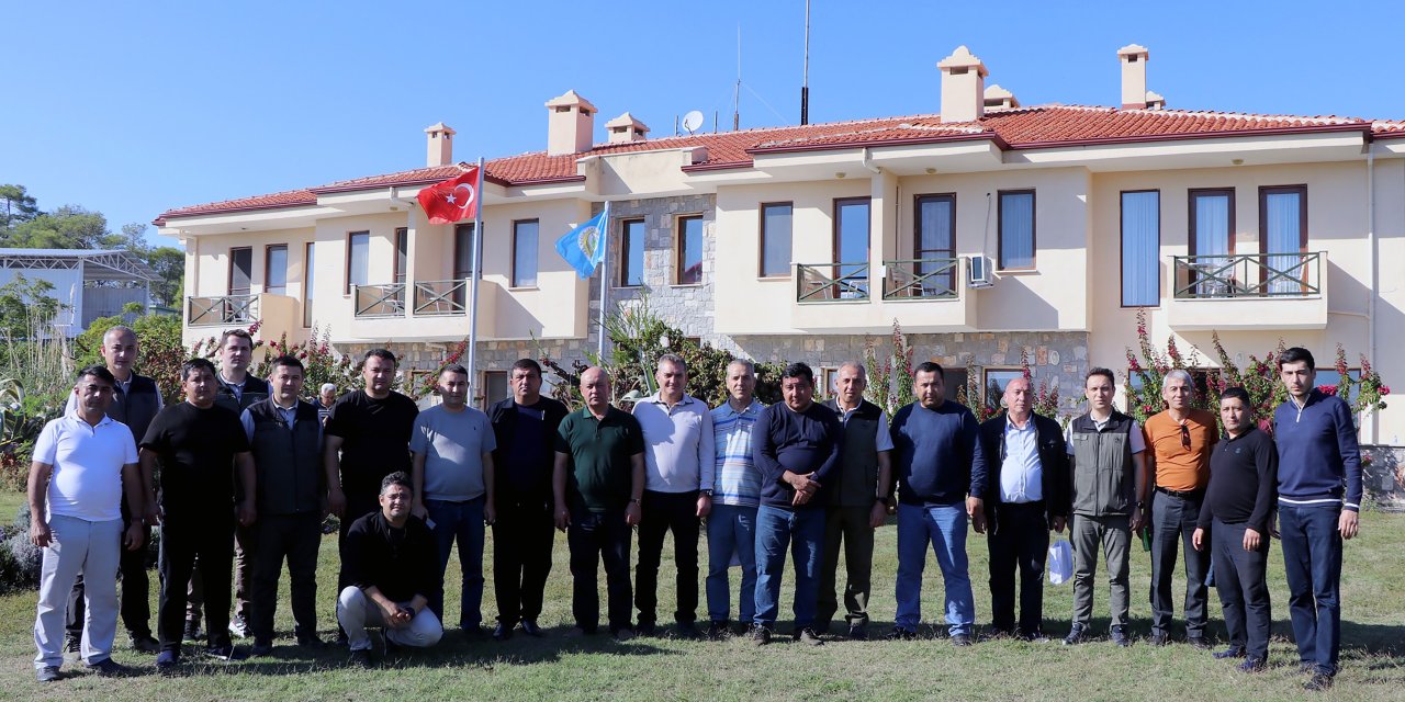 Özbek ormancılar Muğla’da incelemelerde bulundu