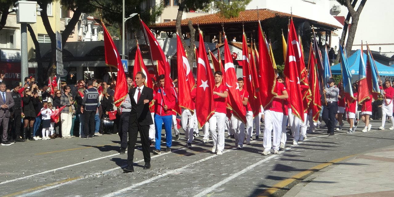 29 Ekim Cumhuriyet Bayramı Muğla’da coşkuyla kutlandı