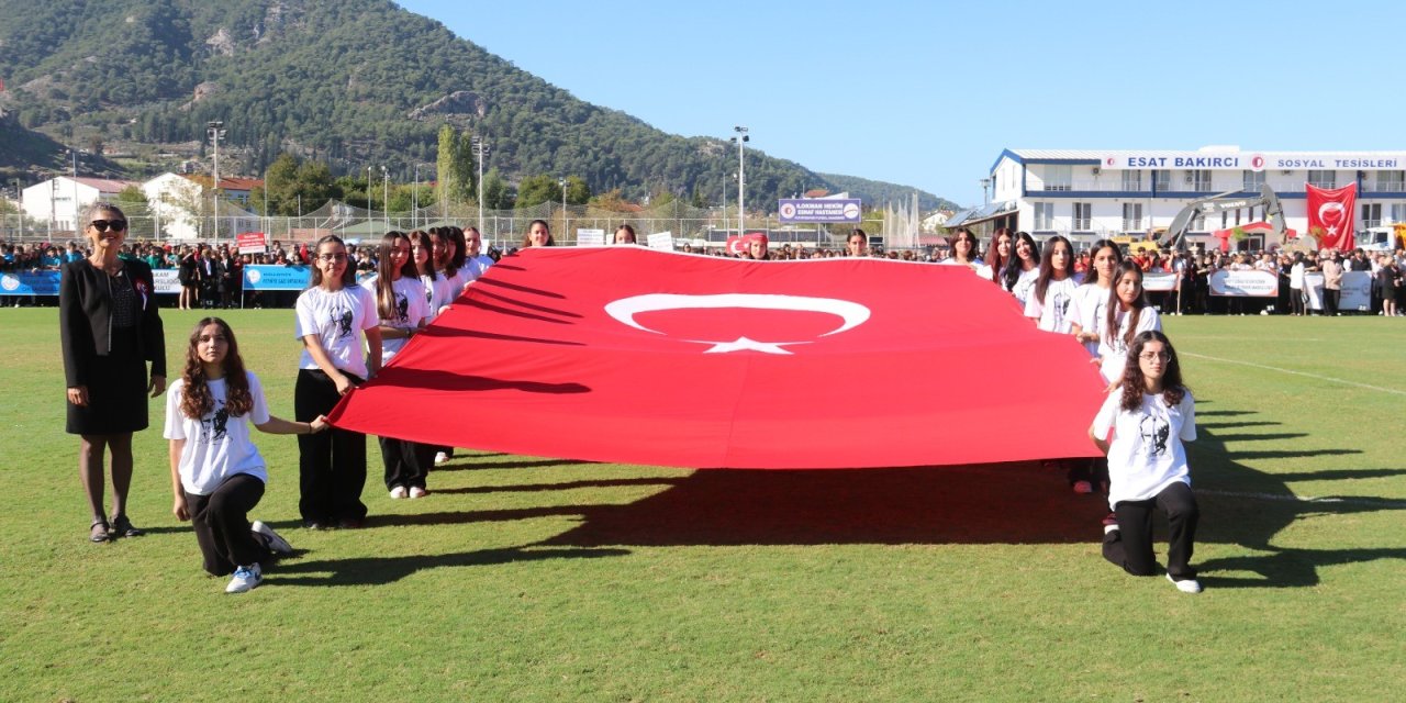 Fethiye'de Cumhuriyet Bayramı coşkusu