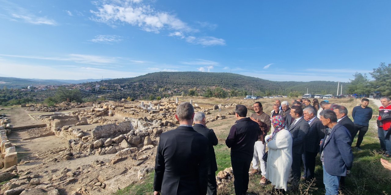 4 bin yıllık Hyllarima Antik Kentinde Zeytin hasadı