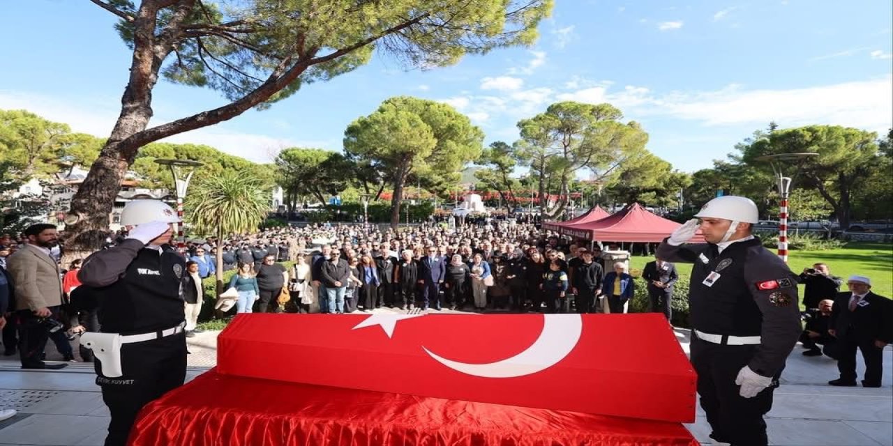 YATAĞANLI POLİS MEMURU DENİZ ÇAKICI SON YOLCULUĞUNA UĞURLANDI