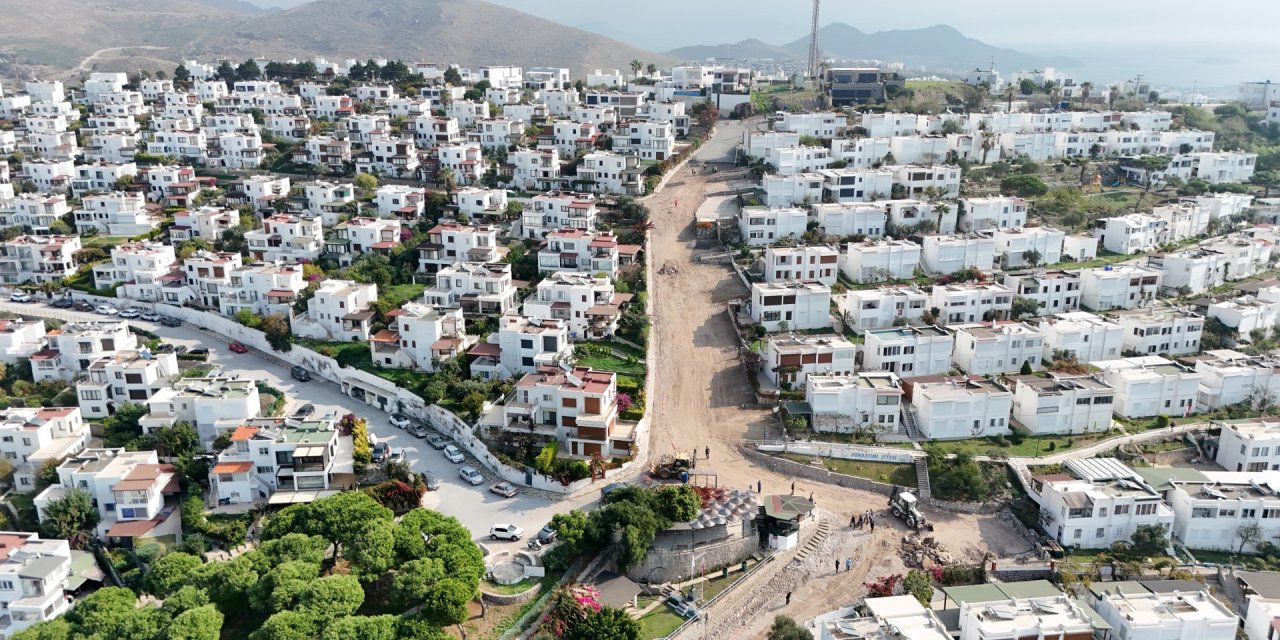 Bodrum yollarında çalışmalar devam ediyor