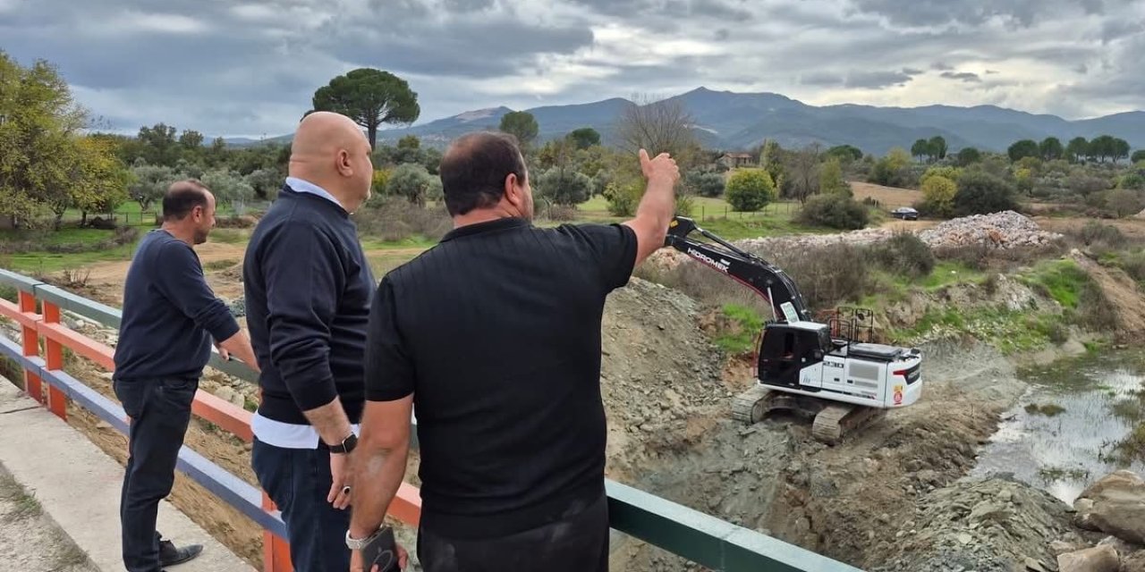 YATAĞAN HACIBAYRAMLAR ÇAYI’NDA KALICI ÇÖZÜM İÇİN ÇALIŞMALAR BAŞLADI