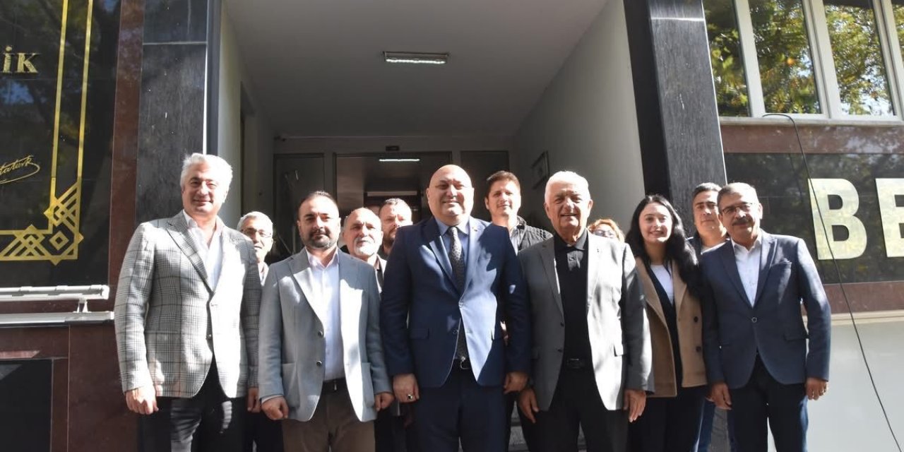 ÖNCEKİ DÖNEM BAŞKANLARDAN MESUT GÜNAY’A ZİYARET