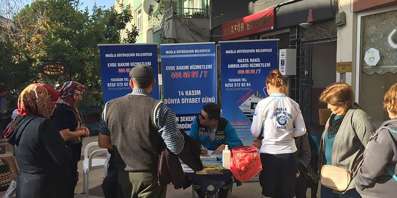 Büyükşehir’den 13 ilçede ücretsiz Diyabet taraması