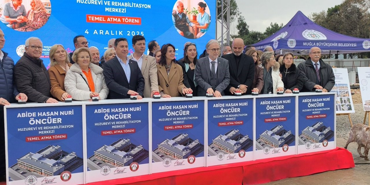 Hasan Nuri ve Abide Öncüer Huzurevi'nin temeli dualarla atıldı