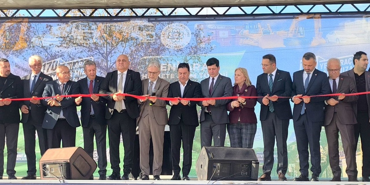 MUĞLA BÜYÜKŞEHİR BELEDİYESİ'NİN 170 YENİ ARACI HİZMETE BAŞLADI