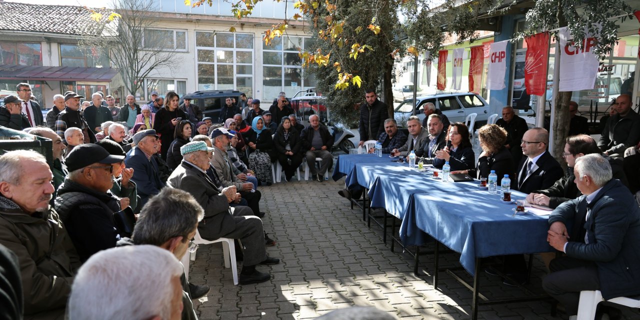BAŞKAN KÖKSAL ARAS YERKESİK’TE HALKLA BULUŞTU