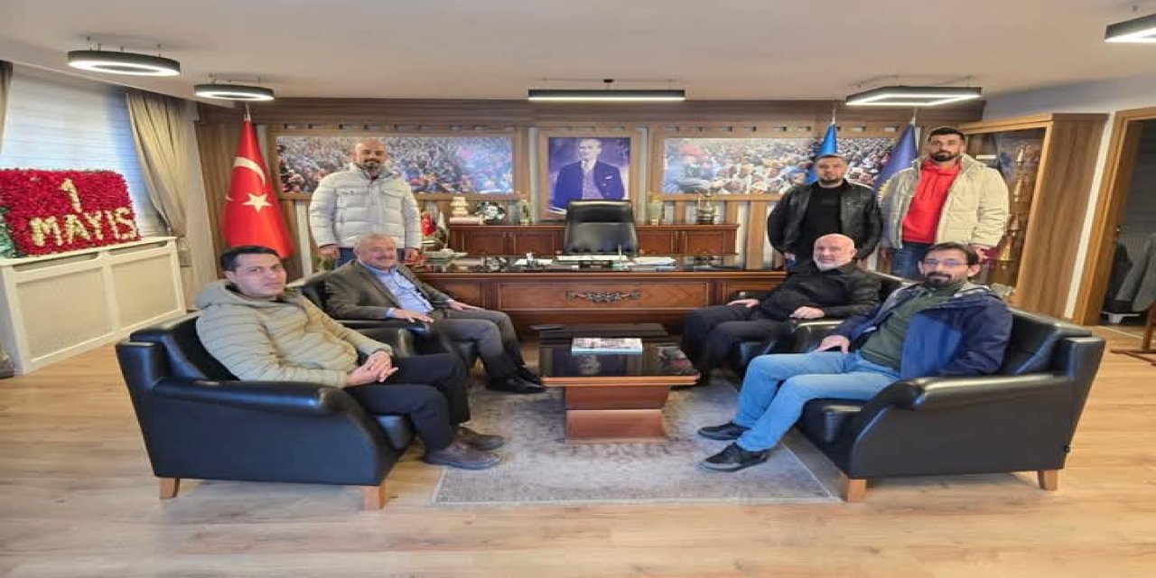 KAVAKLIDERE BELEDİYE BAŞKANI DEMİR’DEN TES-İŞ YATAĞAN ŞUBESİ’NE ZİYARET