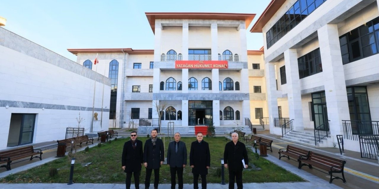 VALİ AKBIYIK, YATAĞAN HÜKÜMET KONAĞI’NI İNCELEDİ