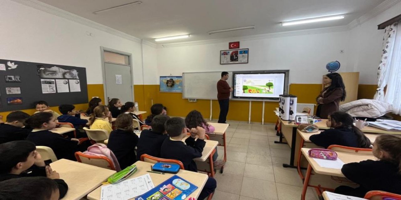 Belediyeden çocuklara sıfır atık eğitimi