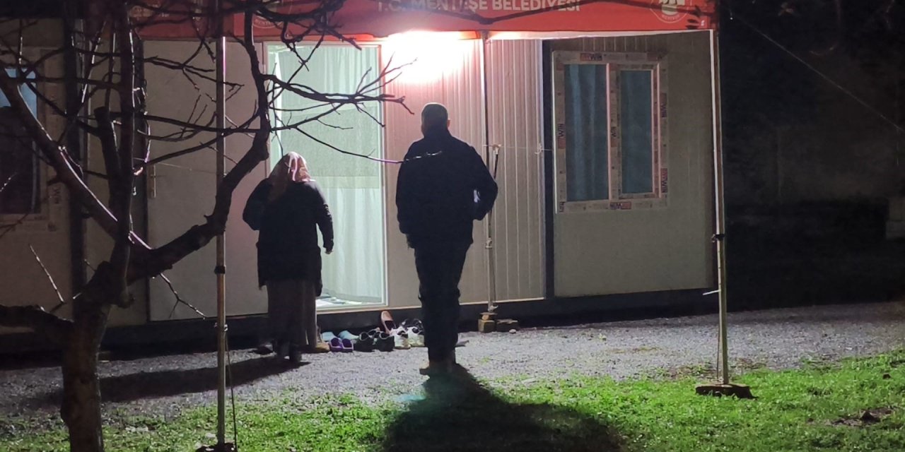 Menteşe 112 evler sakinlerinin cami hasreti