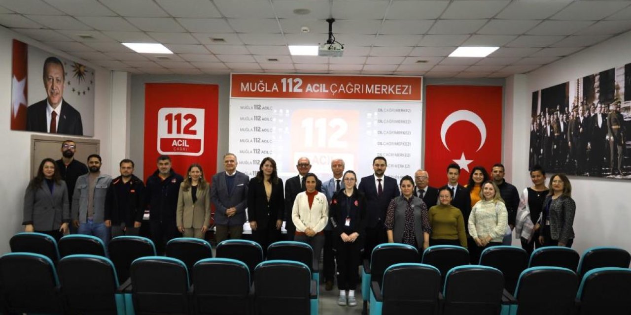 Muğla 112'de "Hukuk" ve "İletişim" seferberliği