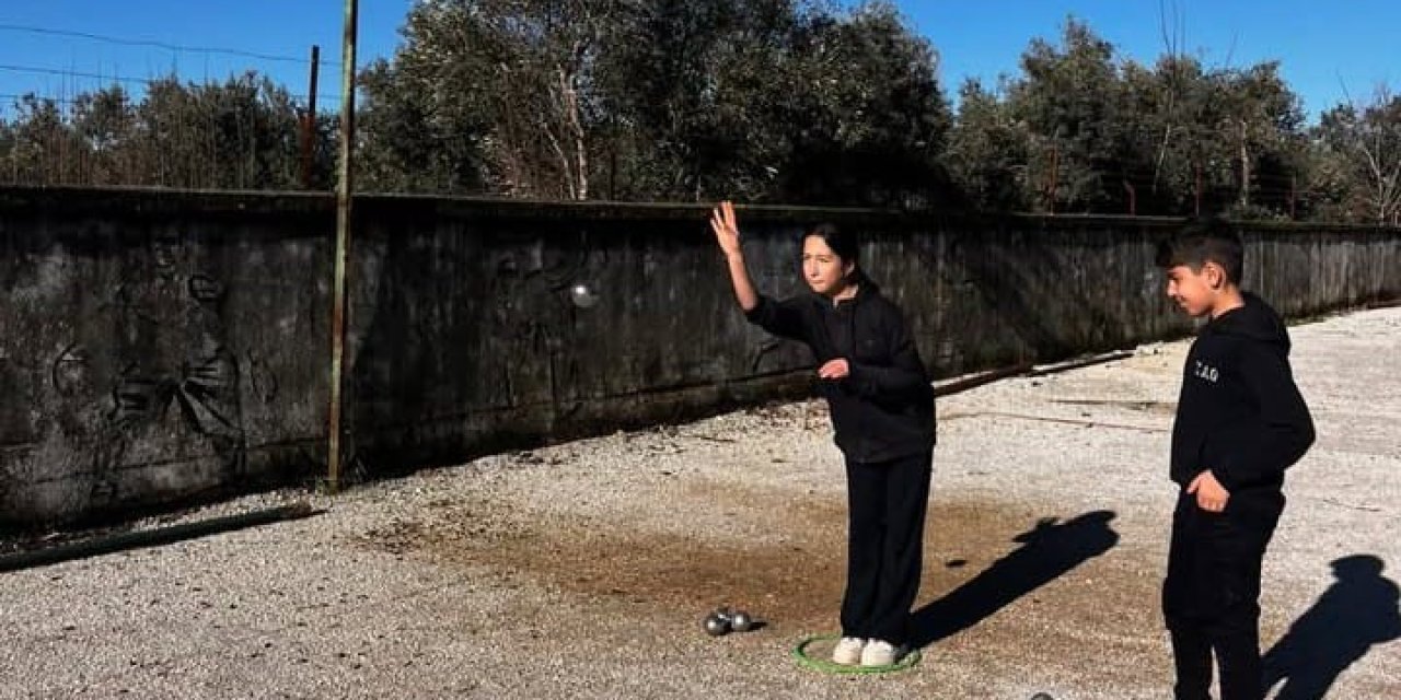 Ula'da Bocce branşı yoğun ilgi görüyor