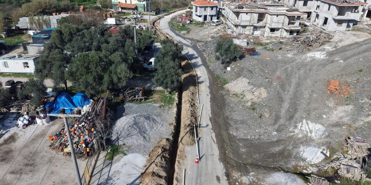 MUSKİ, Milas Güneş Mahallesi’nde içme suyu hatlarını yeniliyor