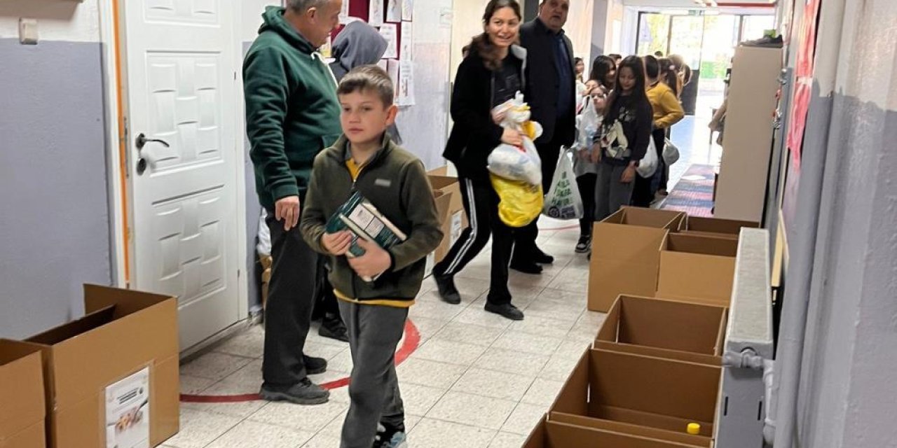 Köyceğiz Atatürk İlkokulu öğrencilerinden örnek kampanya