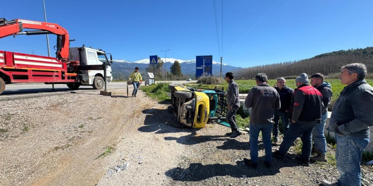 Seydikemer'de forklift kazasında ağır yaralanan işçi hayatını kaybetti